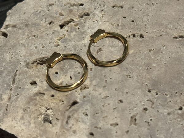1.5 CM ÇAP İÇİ DOLU HALKA KÜPE