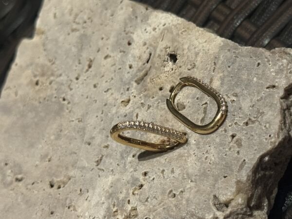 GOLD OVAL FORM KÜPE